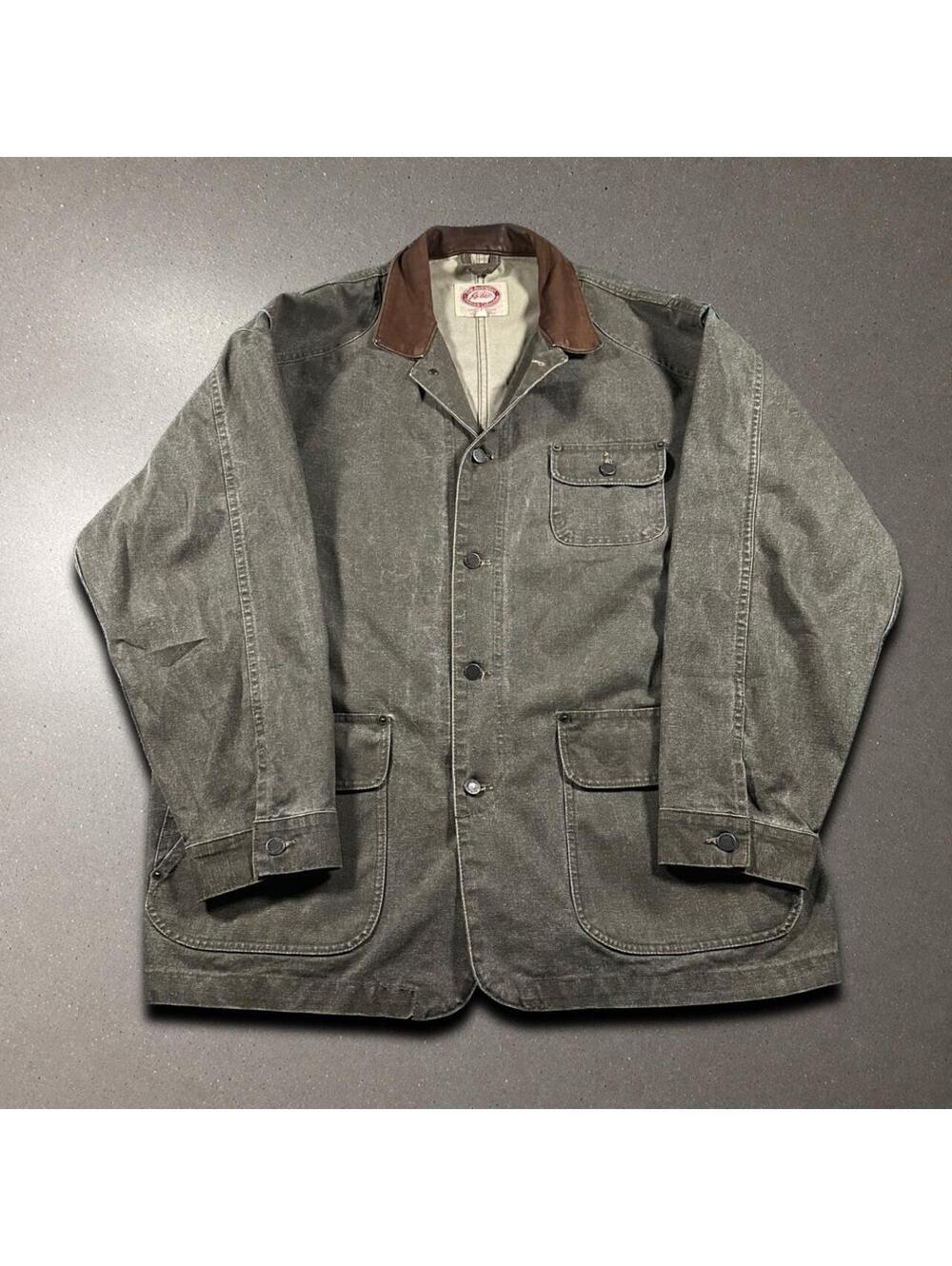 Vintage The Australian Outback Collection Denim Chore Jacket - Men's XL!